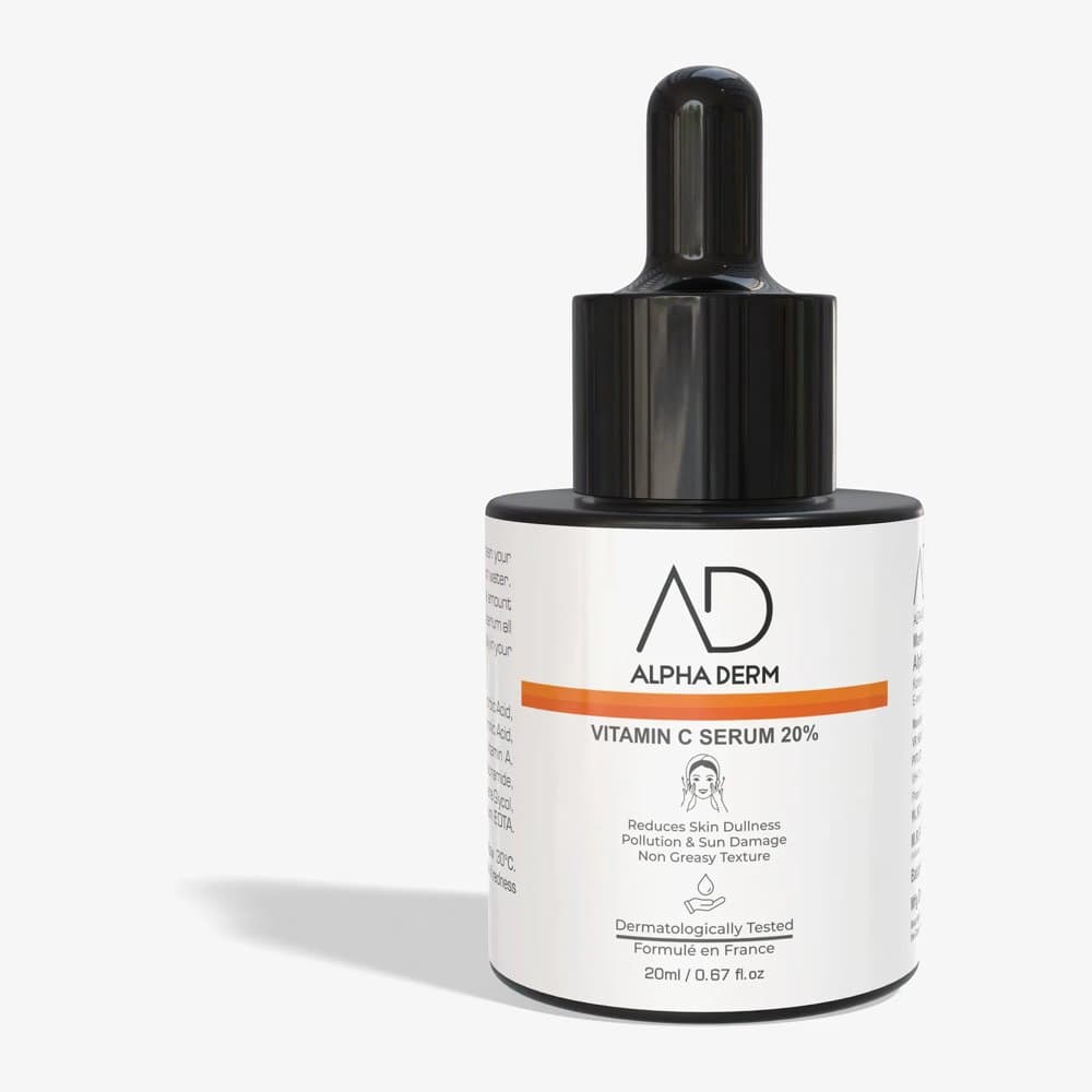 Alpha Derm Vitamin C Serum 20% 20ml dropper bottle