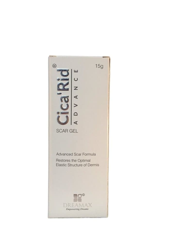Cica'Rid Advance Scar Gel 15g carton by Dreamax