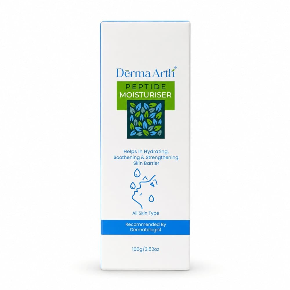 Derma Arth Peptide Moisturiser 100g box, front