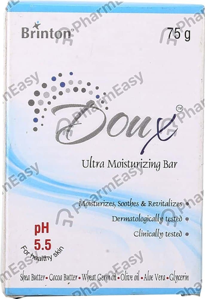 Doux pH 5.5 Ultra Moisturizing Bar 75g carton