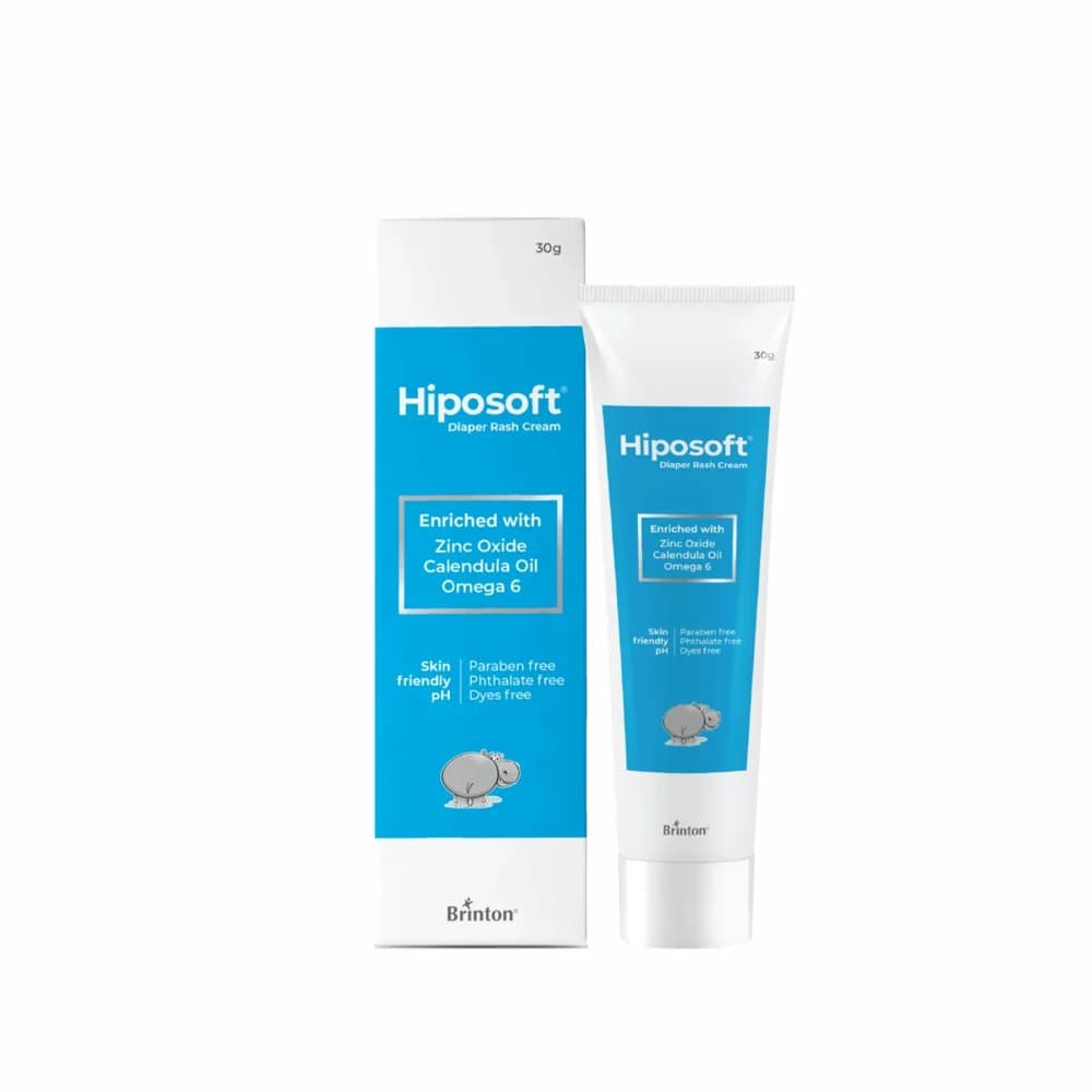 Hiposoft Diaper Rash Cream 30g tube and carton