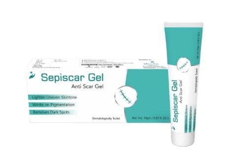 Sepiscar Anti Scar Gel 15g tube with carton