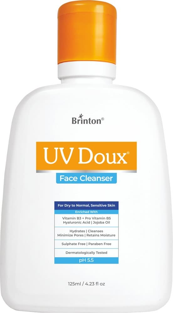 UV Doux Face Cleanser 125ml bottle