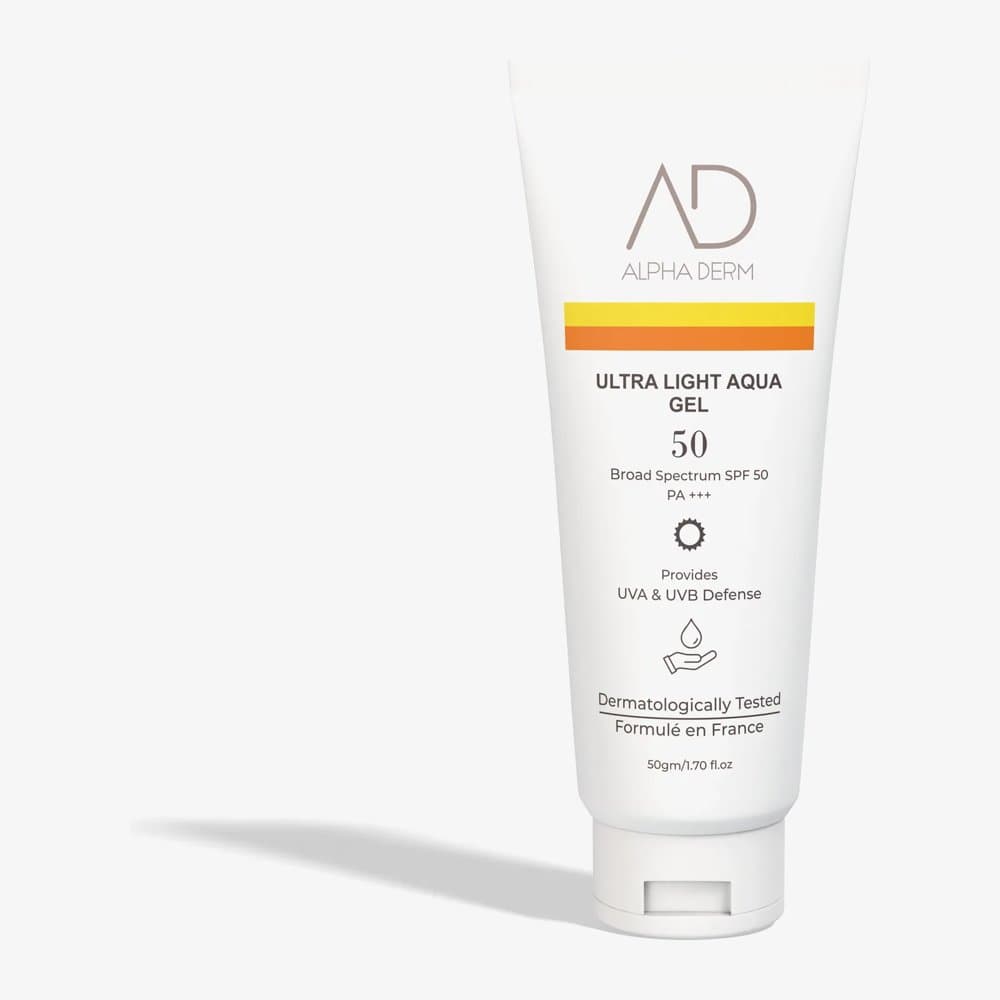 Alpha Derm Ultra Light Aqua Gel SPF 50 PA+++ 50g tube