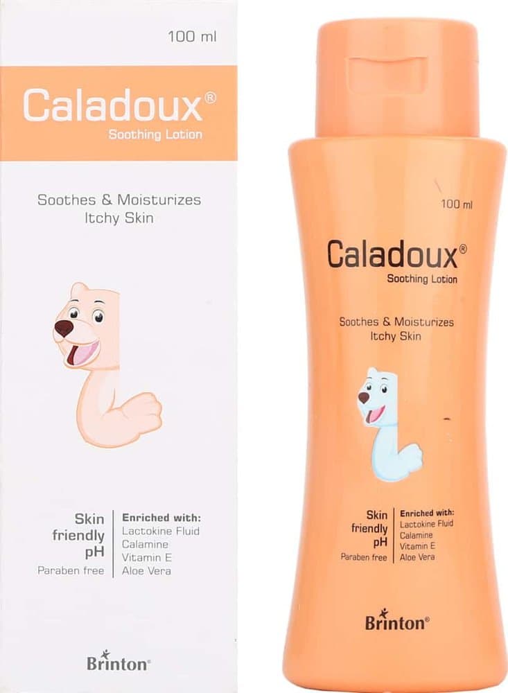 Caladoux Soothing Lotion 100ml bottle and carton