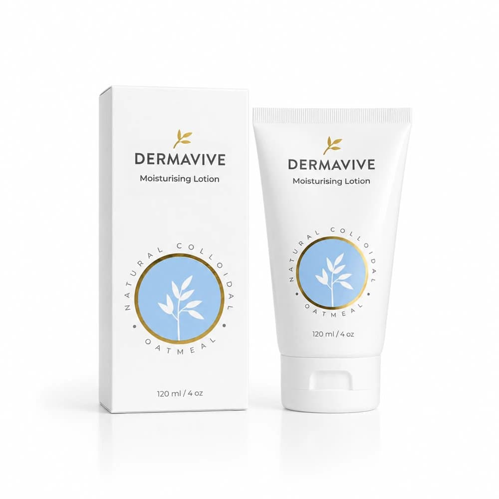 Dermavive Moisturising Lotion 120ml tube with carton