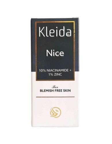 Kleida Nice 10% Niacinamide + 1% Zinc serum 30ml carton