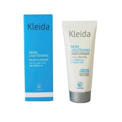 Kleida Skin Lightening Moisturiser 100g tube and carton