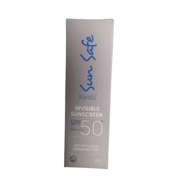 Kleida Sunsafe Invisible Sunscreen SPF 50+ PA+++ 50g carton
