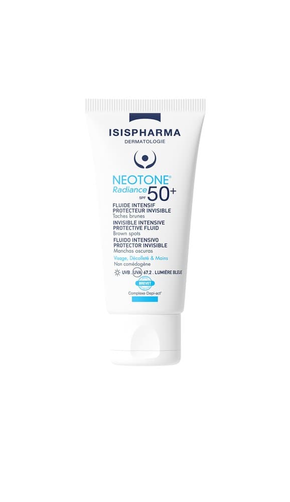 Isispharma Neotone Radiance SPF 50+ invisible intensive protective fluid 30ml tube