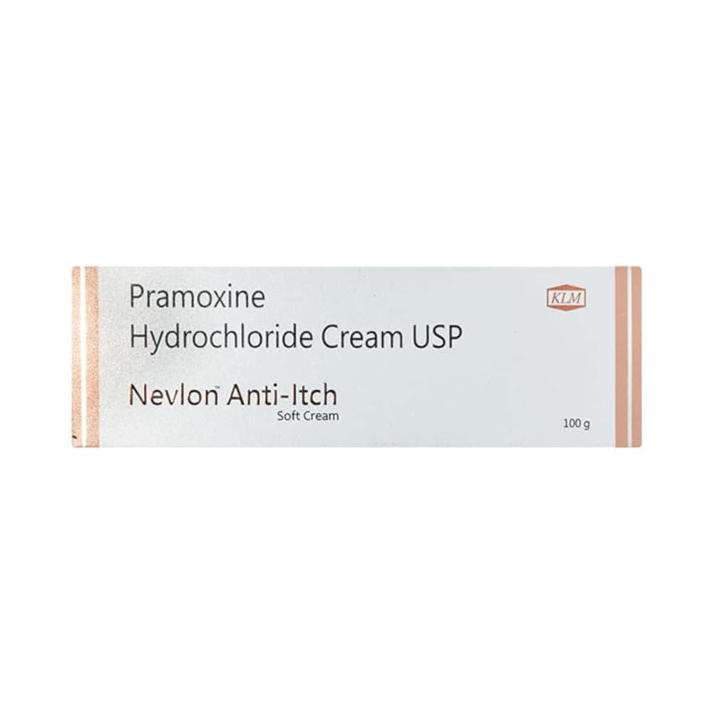 Nevlon Anti-Itch Soft Cream pramoxine hydrochloride 100g carton