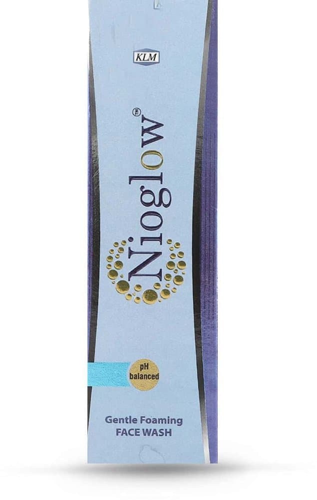 Nioglow Gentle Foaming Face Wash 60ml carton