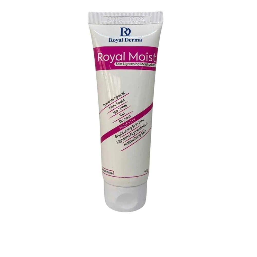 Royal Derma Royal Moist Skin Lightening Moisturiser 60g tube