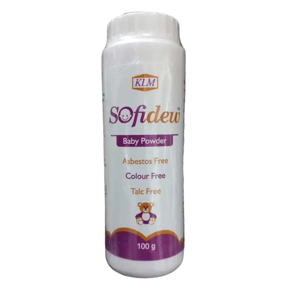 Sofidew Baby Powder 100g bottle