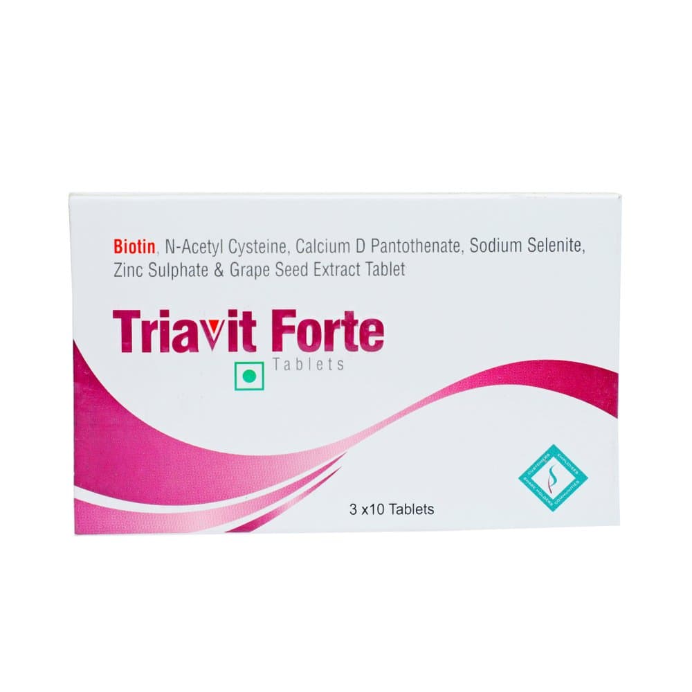 Surbhitam Triavit Forte Tablets 3 x 10 carton