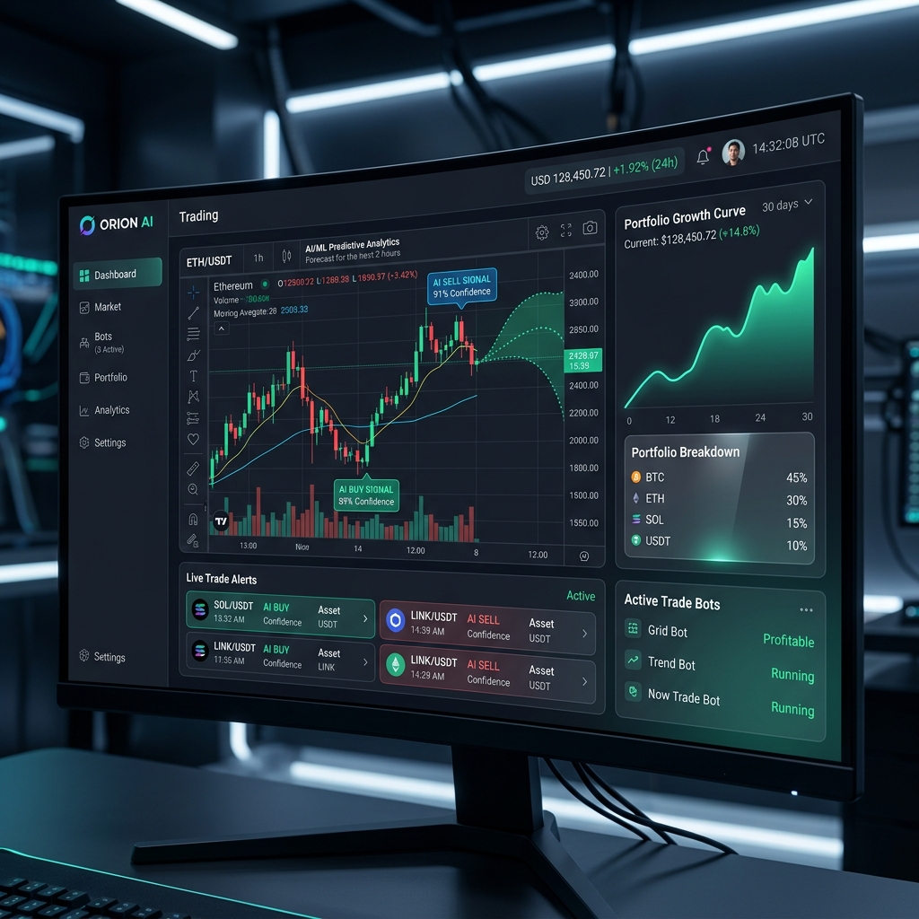 Crypto Trading Automated Bot Screenshot
