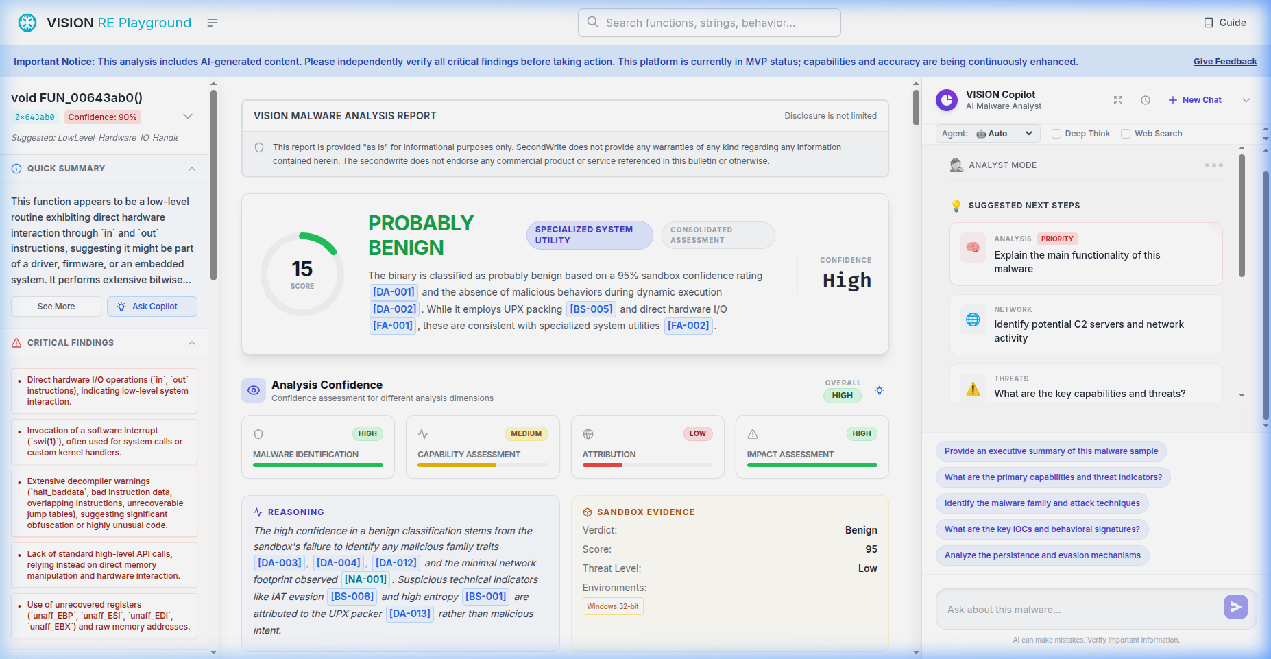 Agentic AI with Copilot in Cyber Security Dashboard
