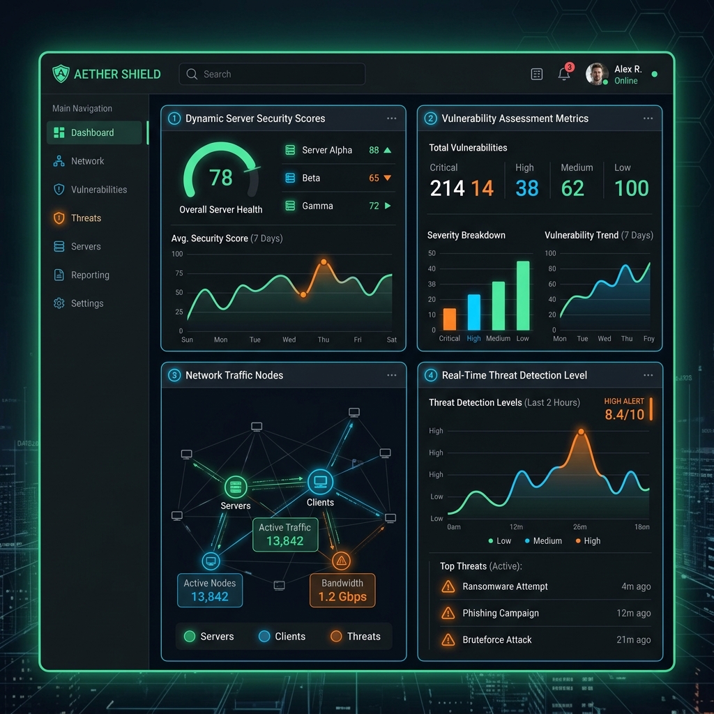 Cybersecurity Vulnerability Assessment Dashboard